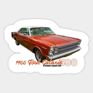 1966 Ford Galaxie 500 2 Door Hardtop Sticker